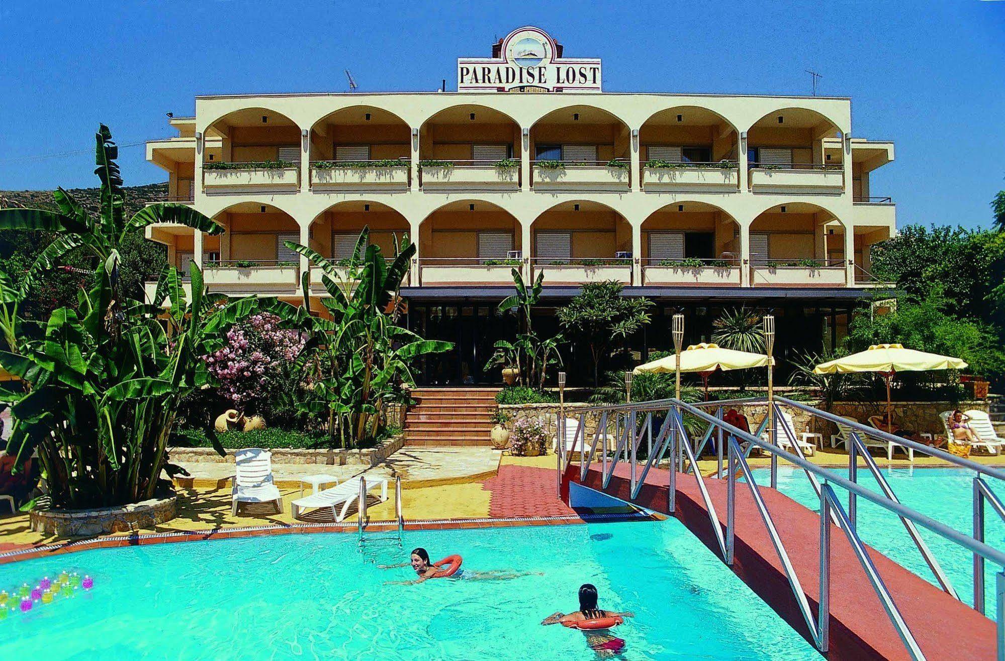 Paradise Lost Hotel-Apartments Tolo Bagian luar foto