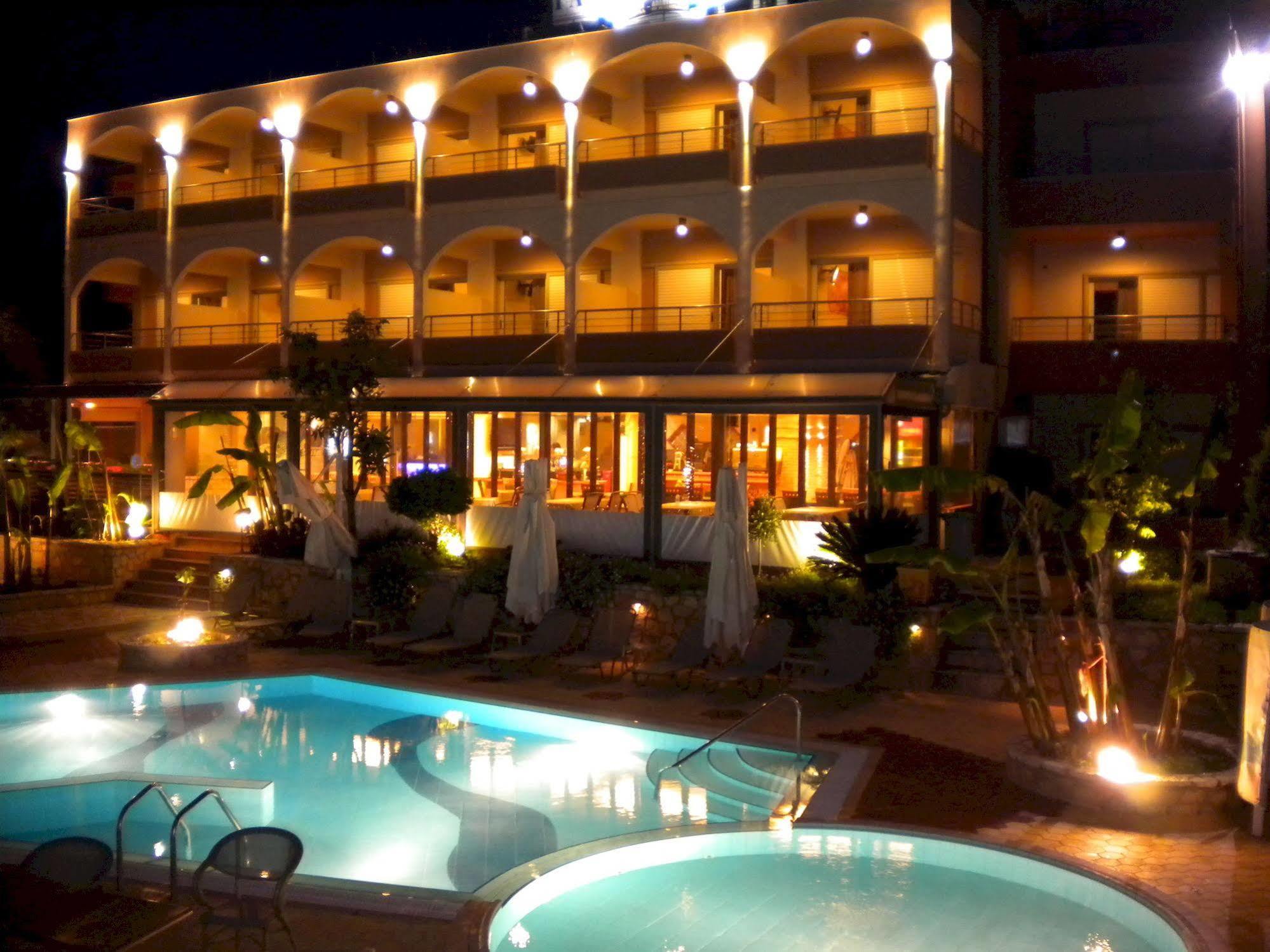 Paradise Lost Hotel-Apartments Tolo Bagian luar foto